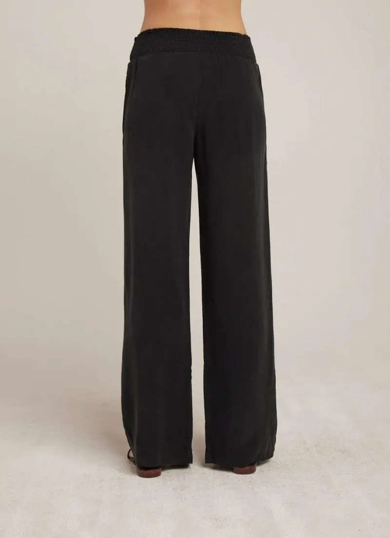 Smocked Wide Leg Pant