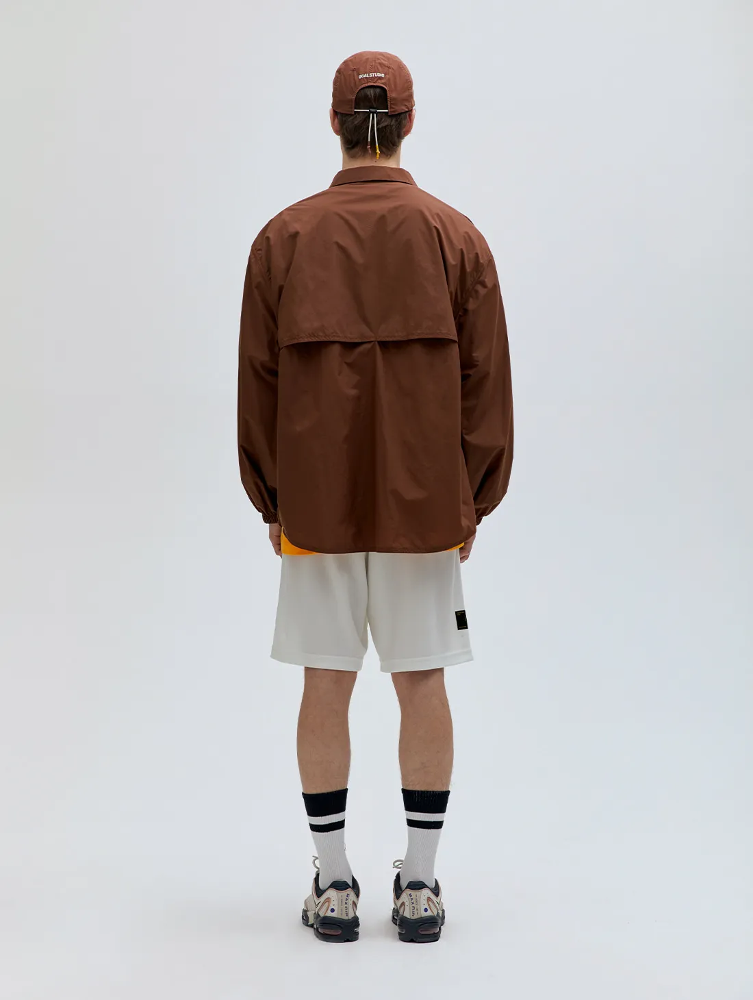 SSFC WINDBREAKER SHIRT - BROWN