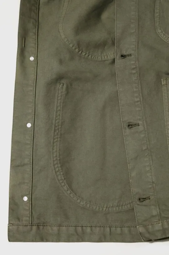 Stan Ray denim jacket COVERALL JACKET (UNLINED) men's green color AW2311609