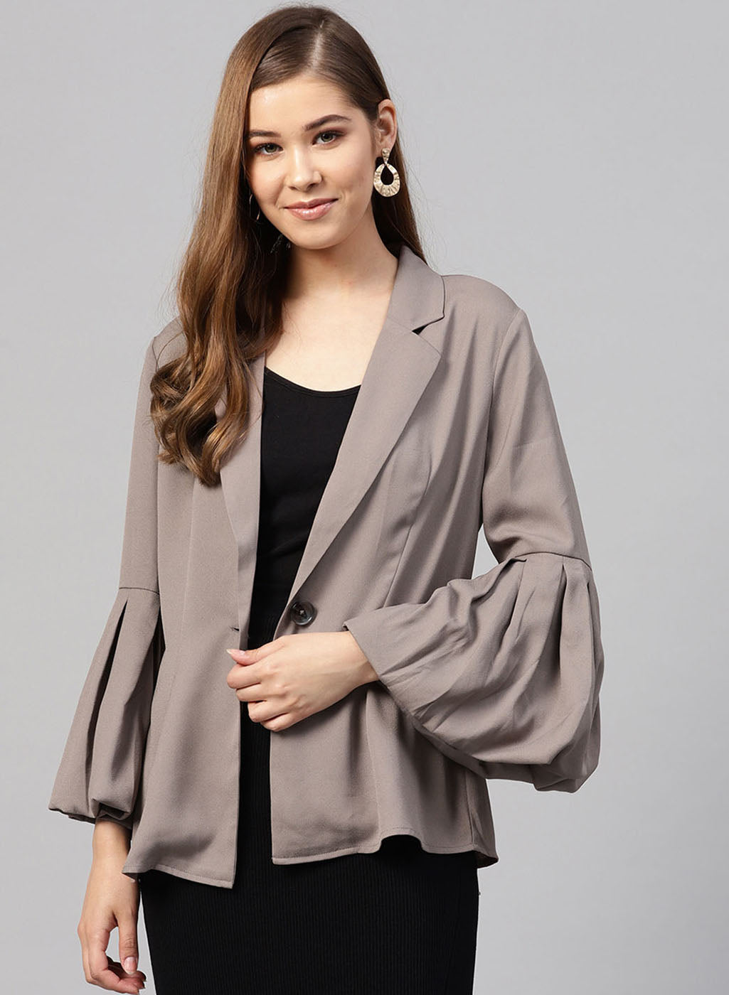 Summer Blazer With Collar