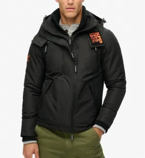 Superdry Hooded Yachter Windbreaker Jacket Black