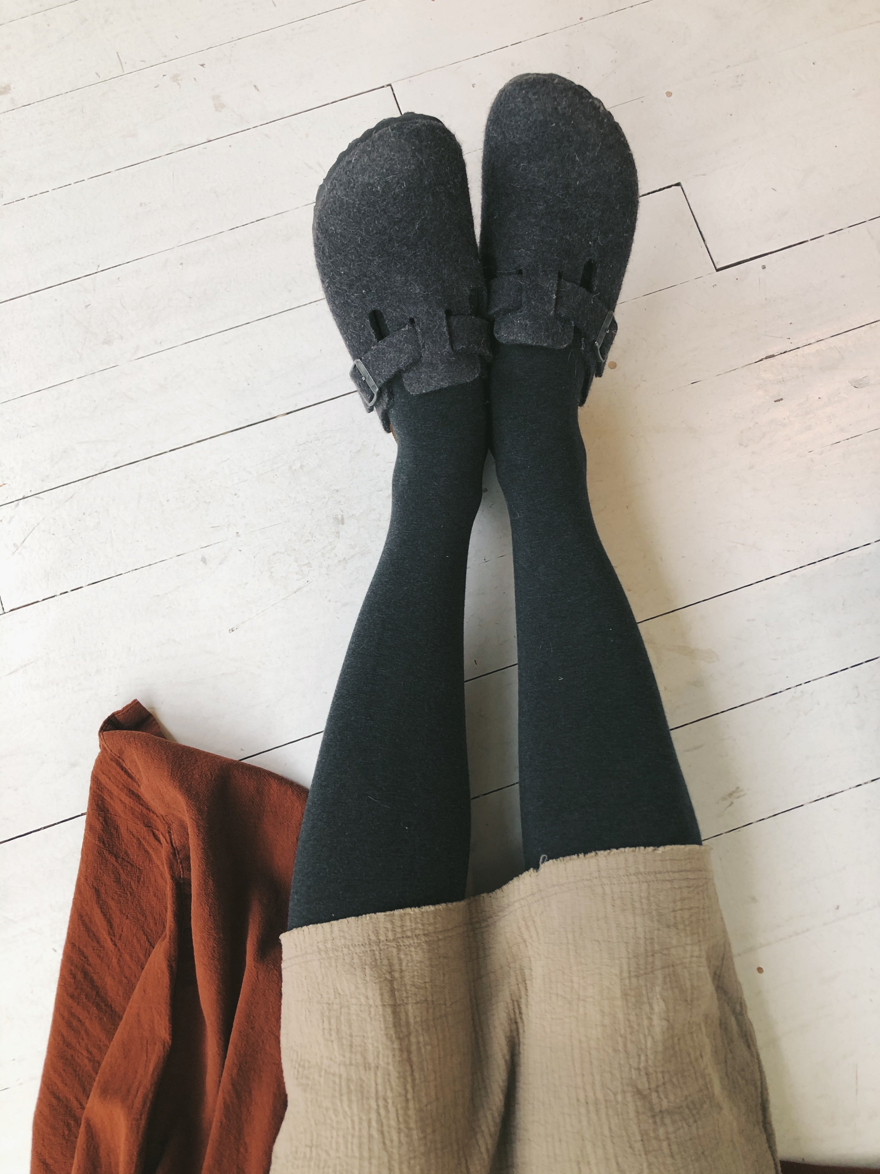 Tabitha Cotton Tights | Neutrals