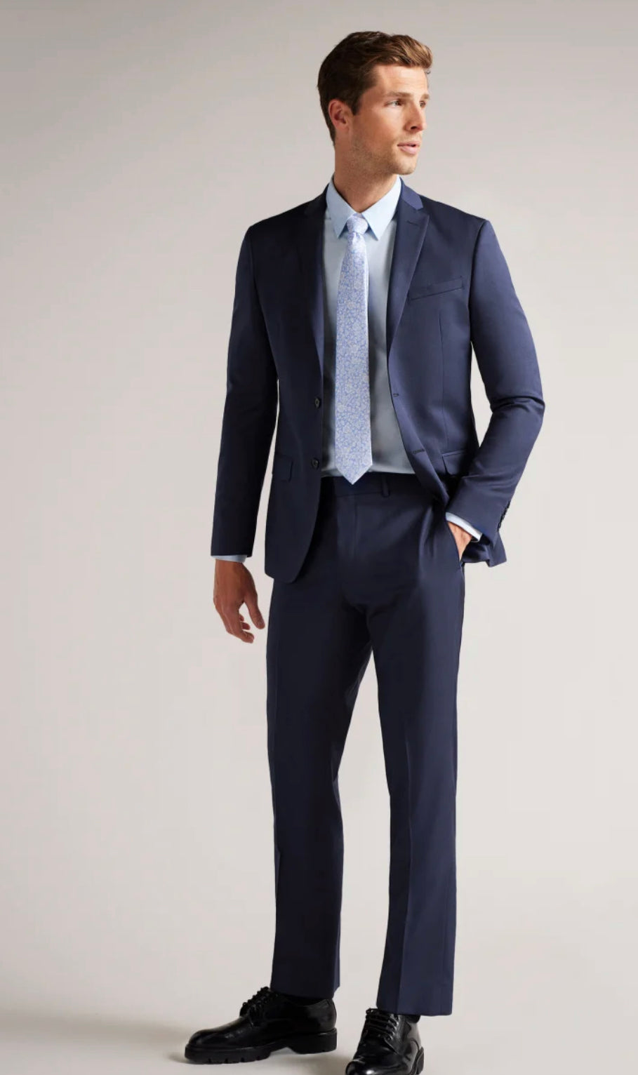 Ted Baker Slim Fit Suit - Navy