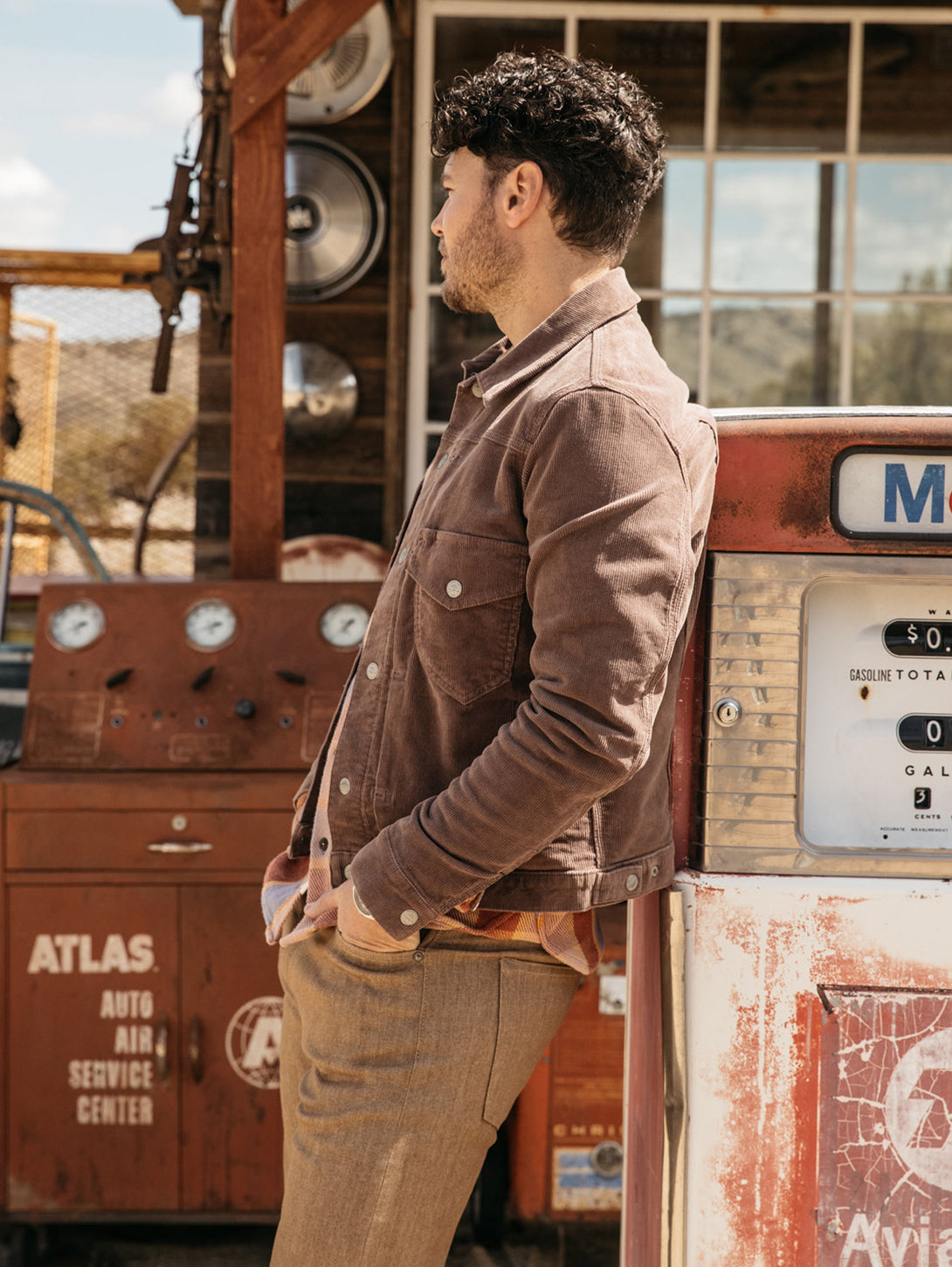 The Blade Jacket - Chocolate 16 Wales Corduroy Stretch