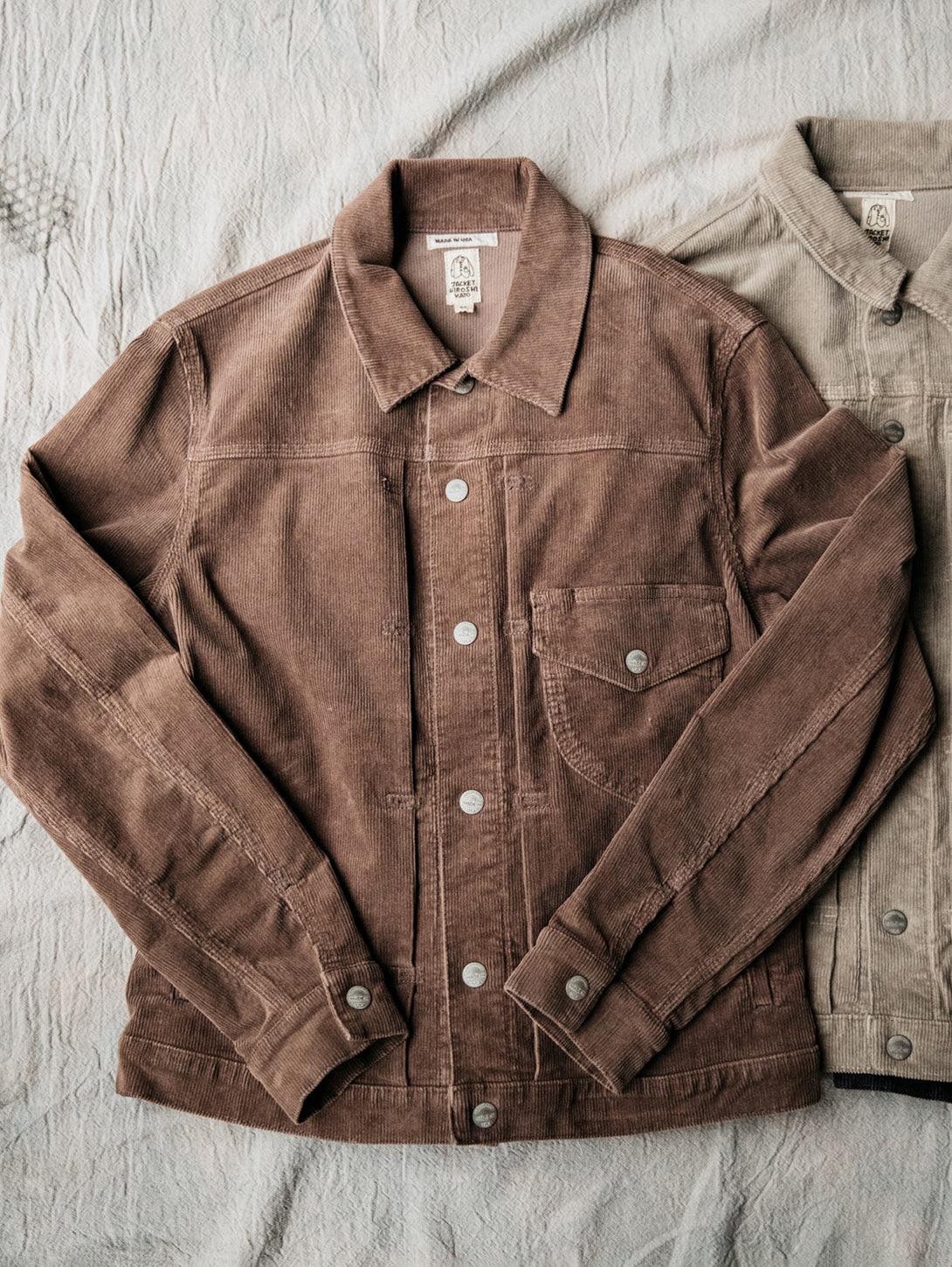 The Blade Jacket - Chocolate 16 Wales Corduroy Stretch