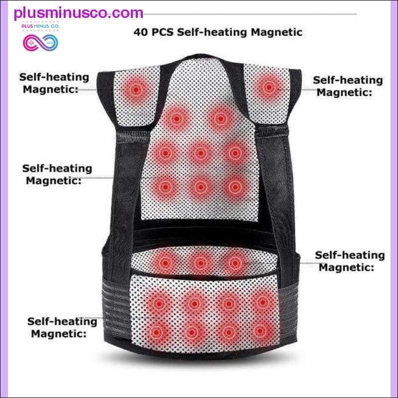 Tourmaline Self-heating Magnetic Therapy Belt Waist Support