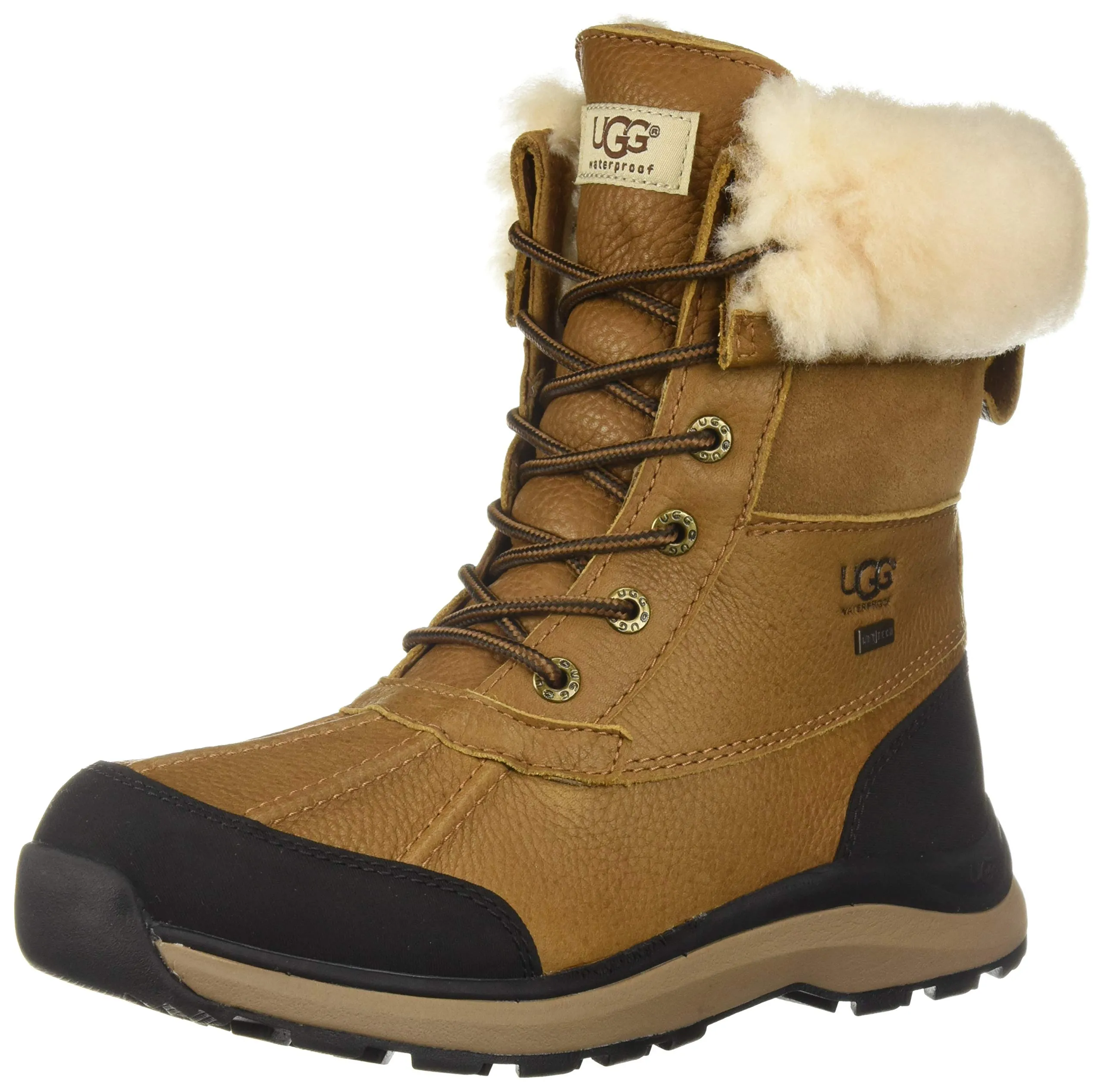 UGG Women's Black Adirondack III Snow Boot - Warm, Dry, Winter Boots