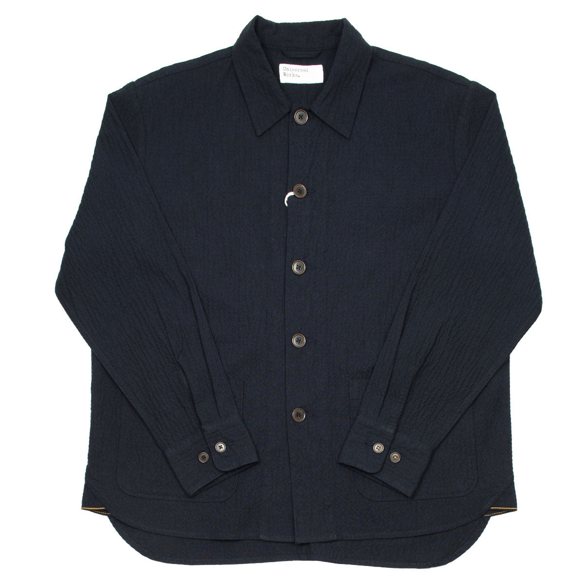 Universal Works - Travail Overshirt Ospina Cotton - Dark Navy