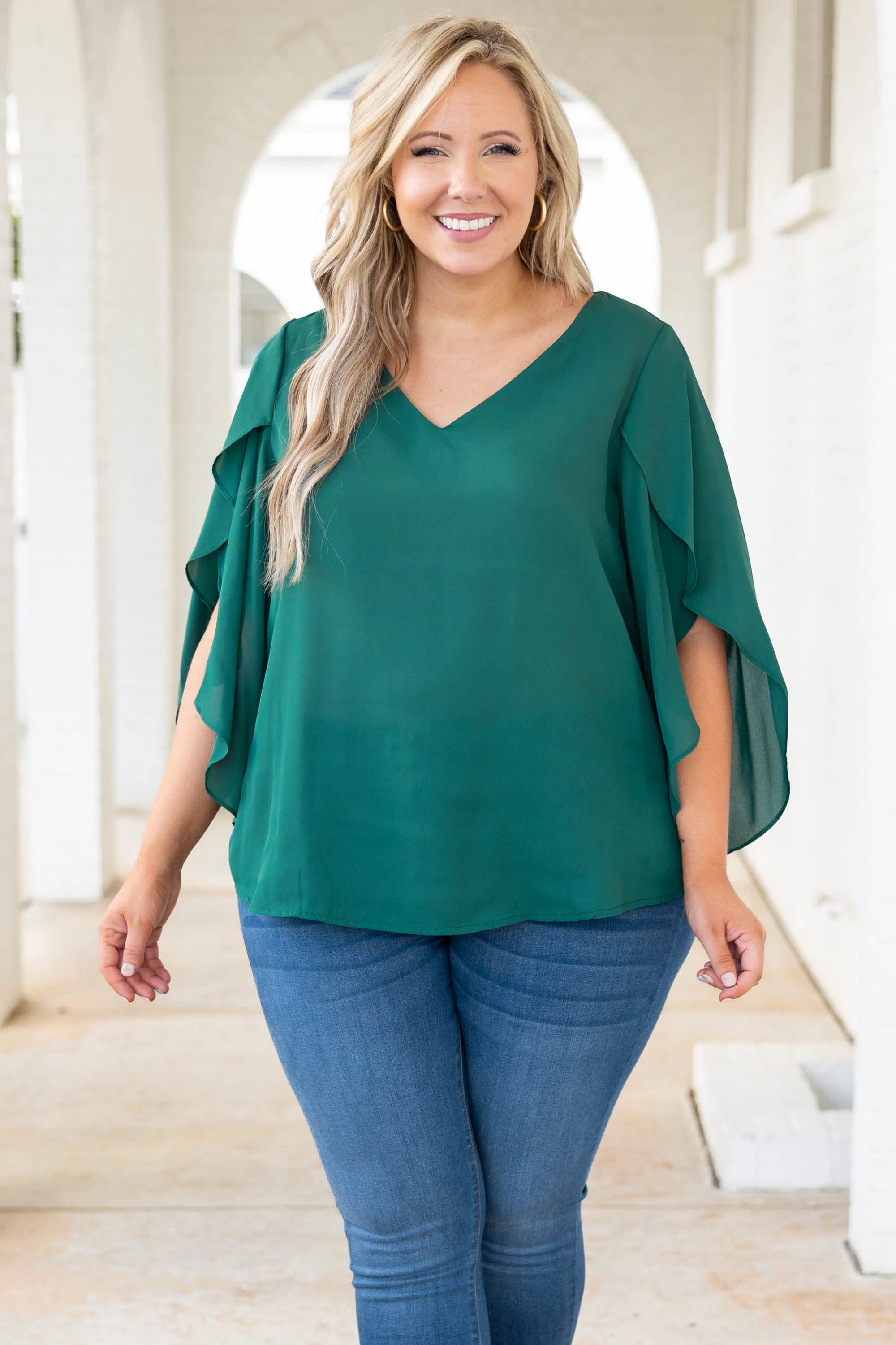 Unwritten Top, Jewel Green