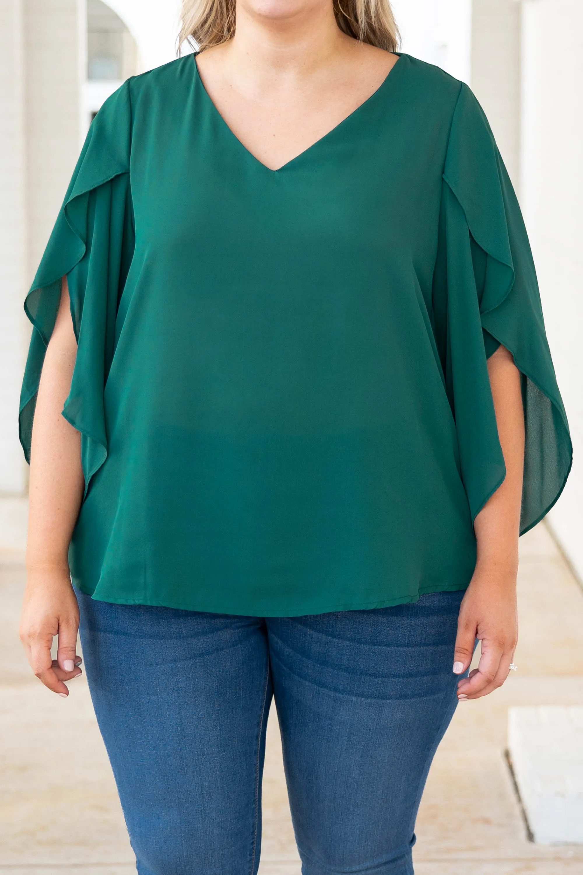 Unwritten Top, Jewel Green