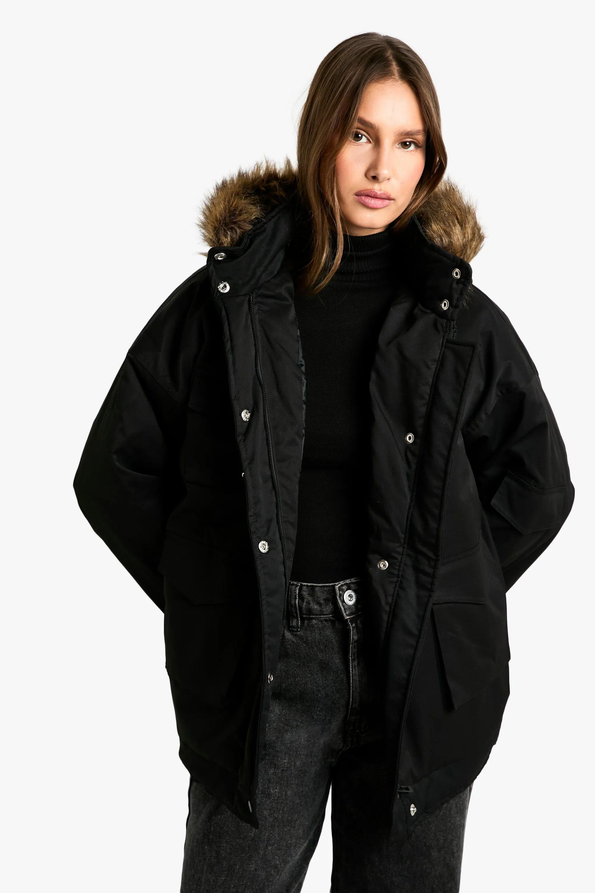 Utility Pocket Parka