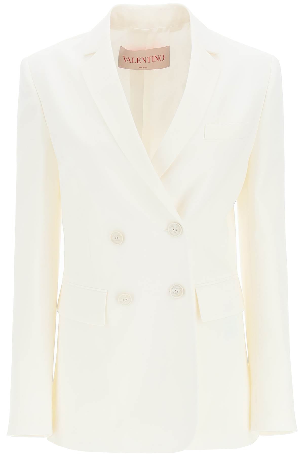 Valentino Double-Breasted Tailored Blazer