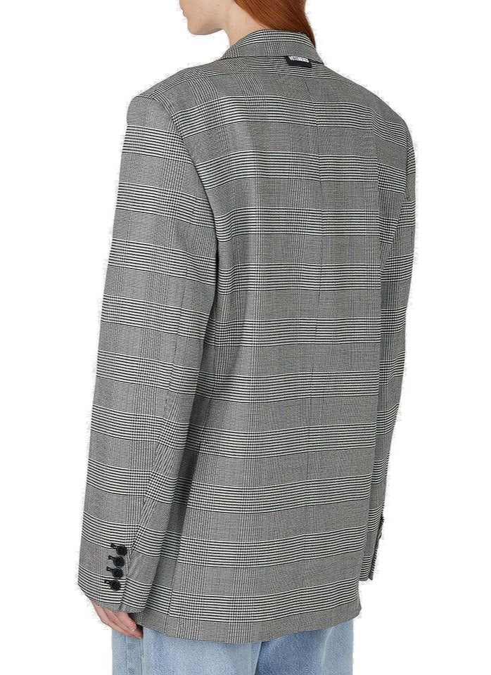 Vetements Houndstooth Single-Breasted Blazer