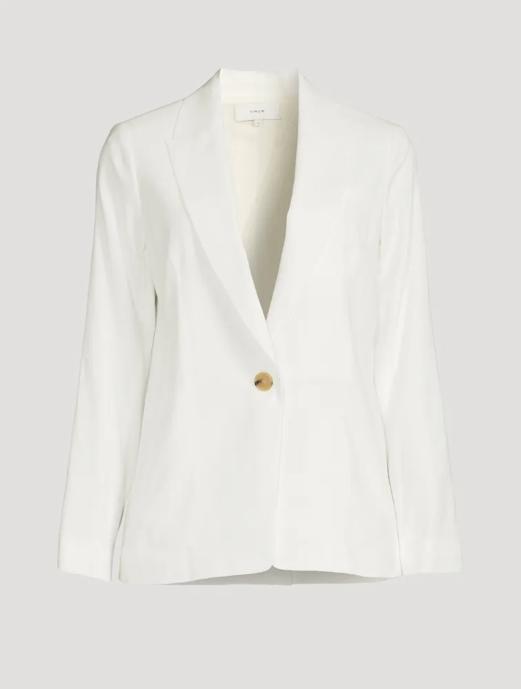 VINCE Single-Breasted Blazer