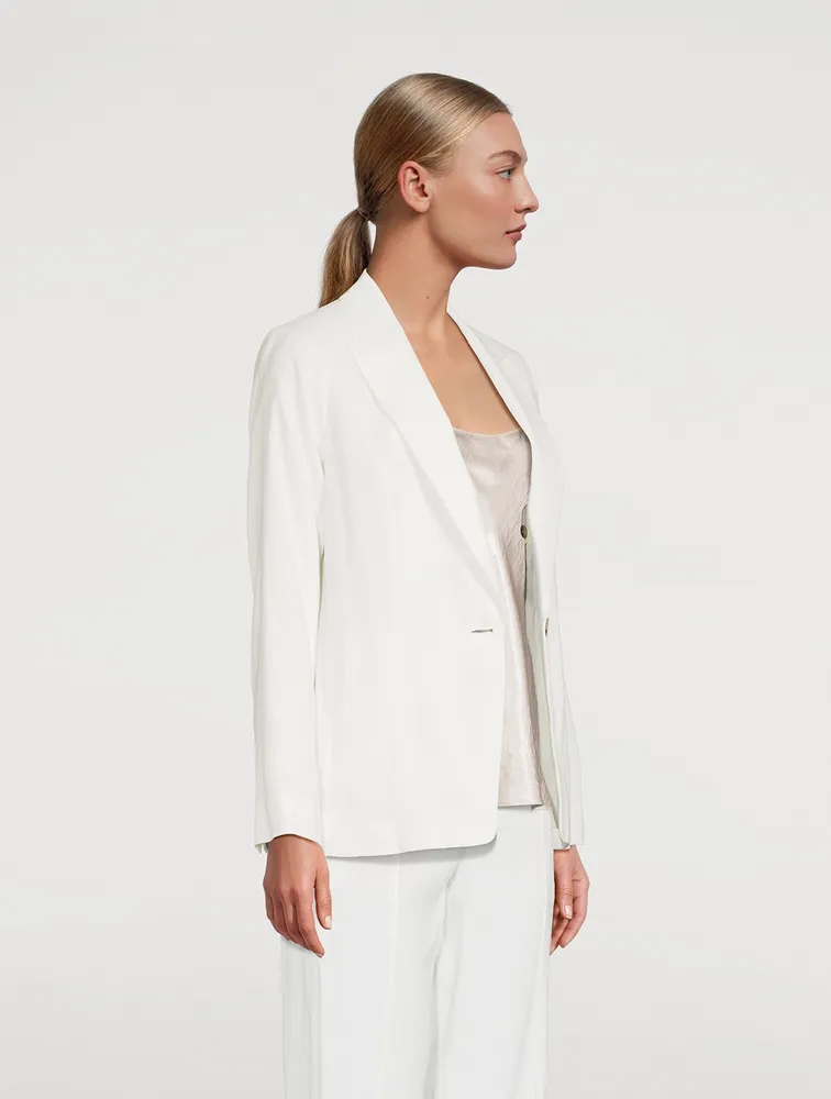 VINCE Single-Breasted Blazer