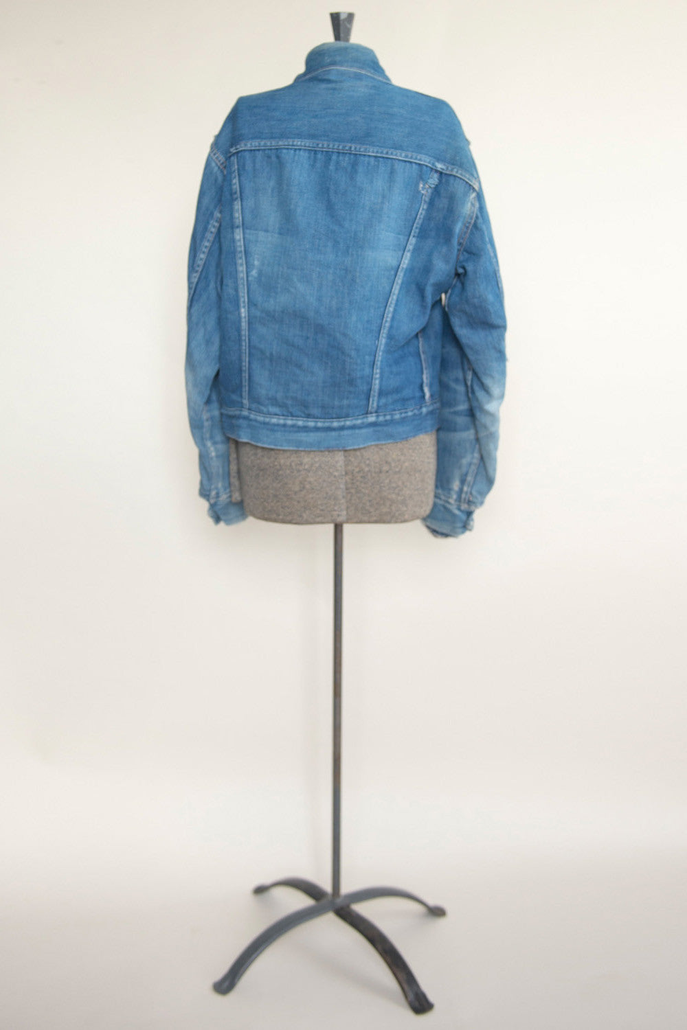 Vintage Women’s Denim Jacket - Montgomery Ward 101 Zip-Up