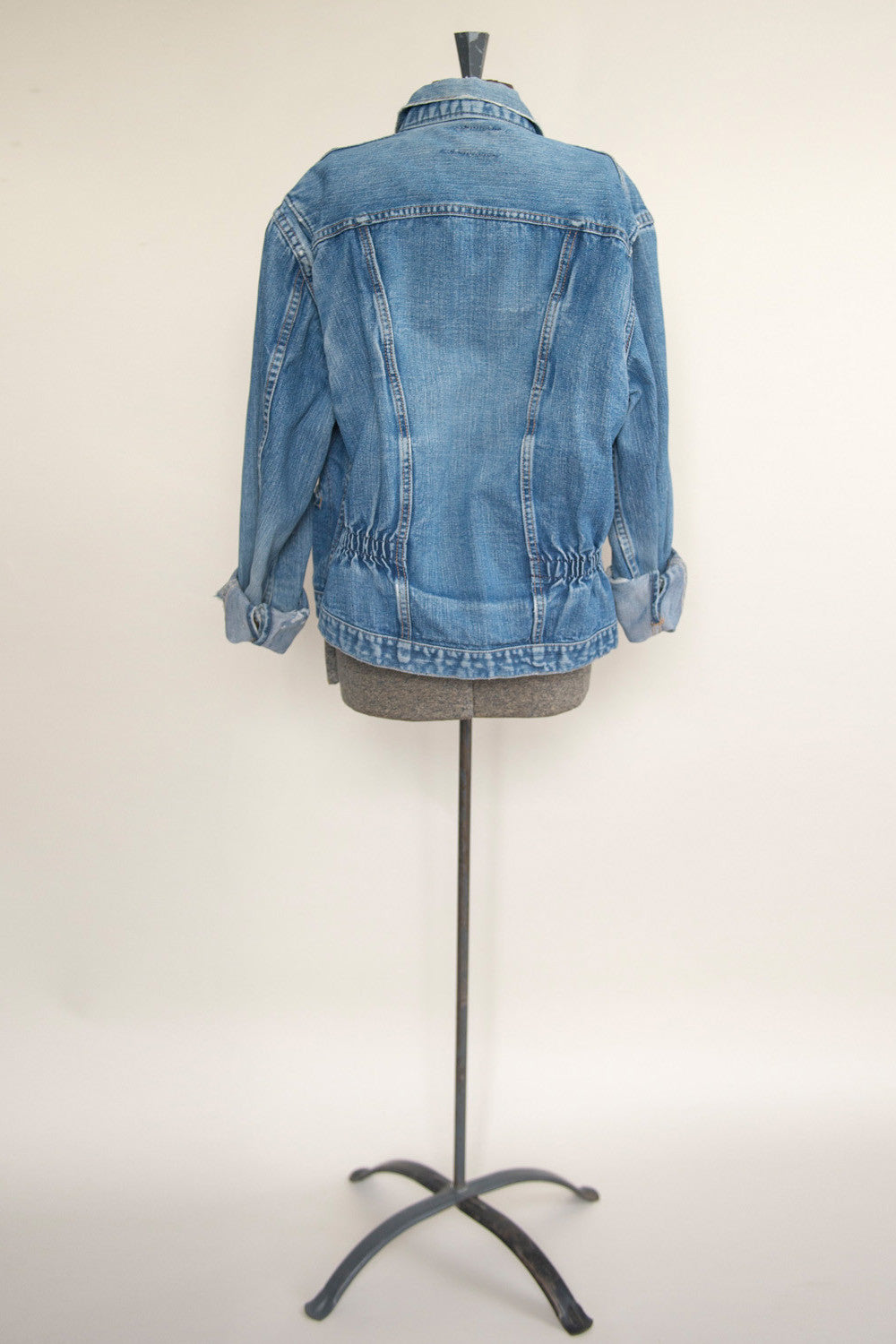 Vintage Women’s Denim Wrangler Zip-Up Jacket