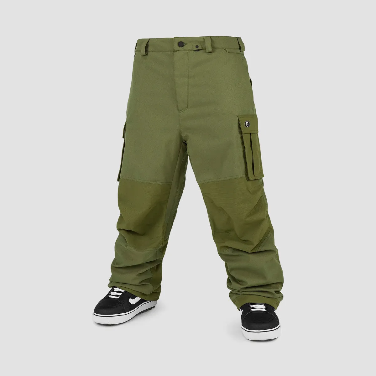 Volcom NWRK Baggy Snow Pants Military