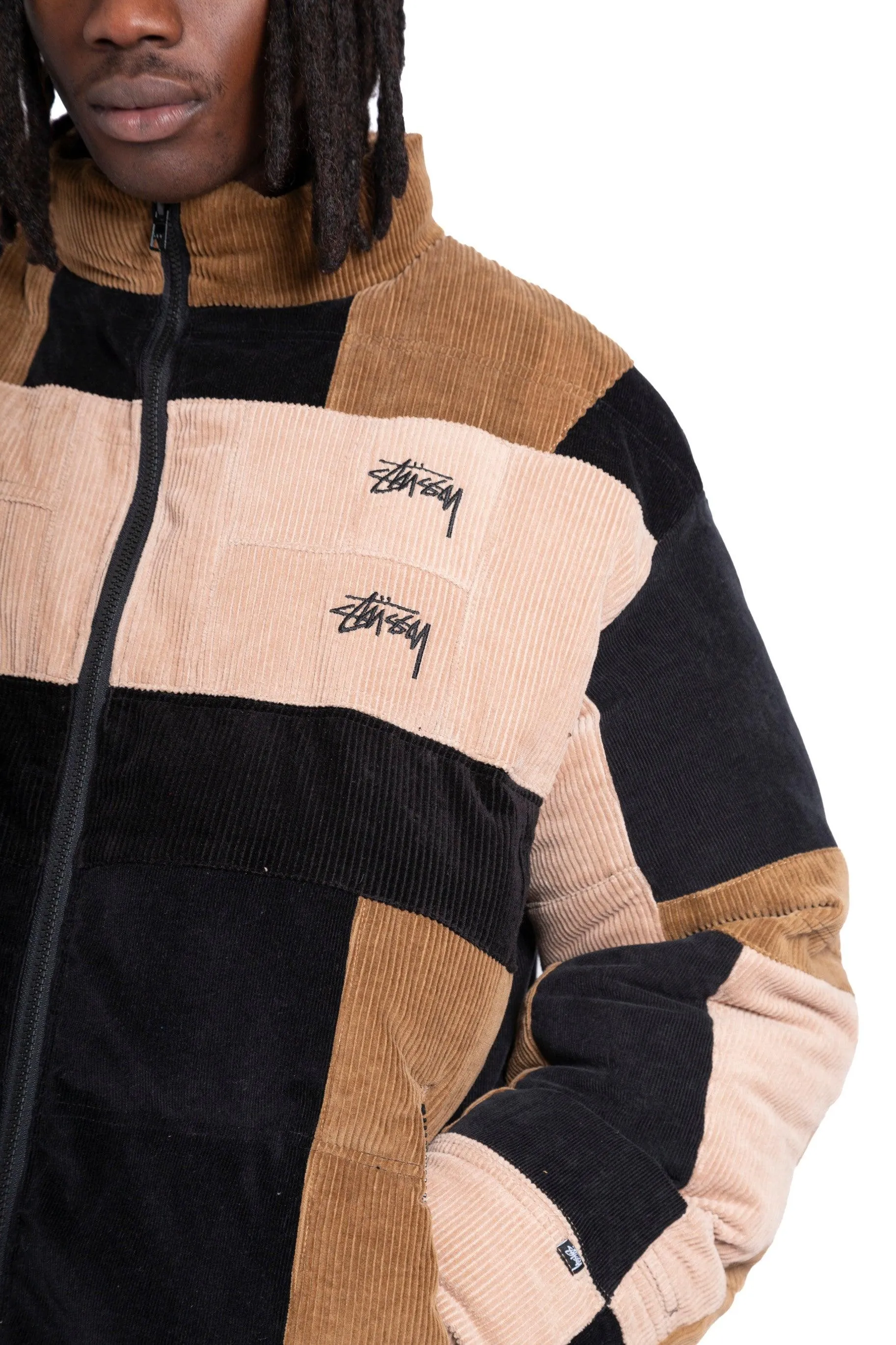 VT Rework : Stussy Corduroy Panelled Bomber Jacket