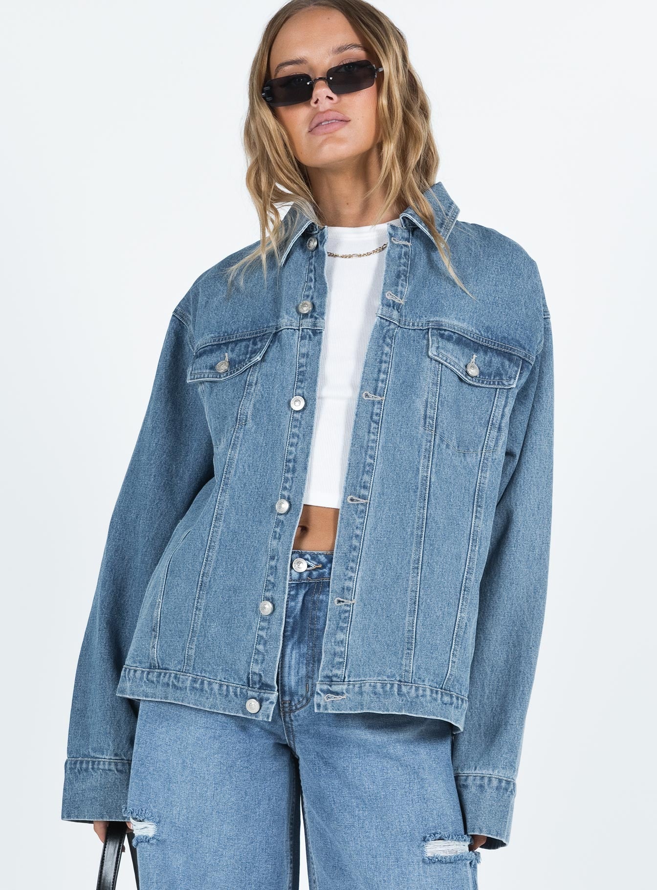 Ward Mid Wash Denim Jacket