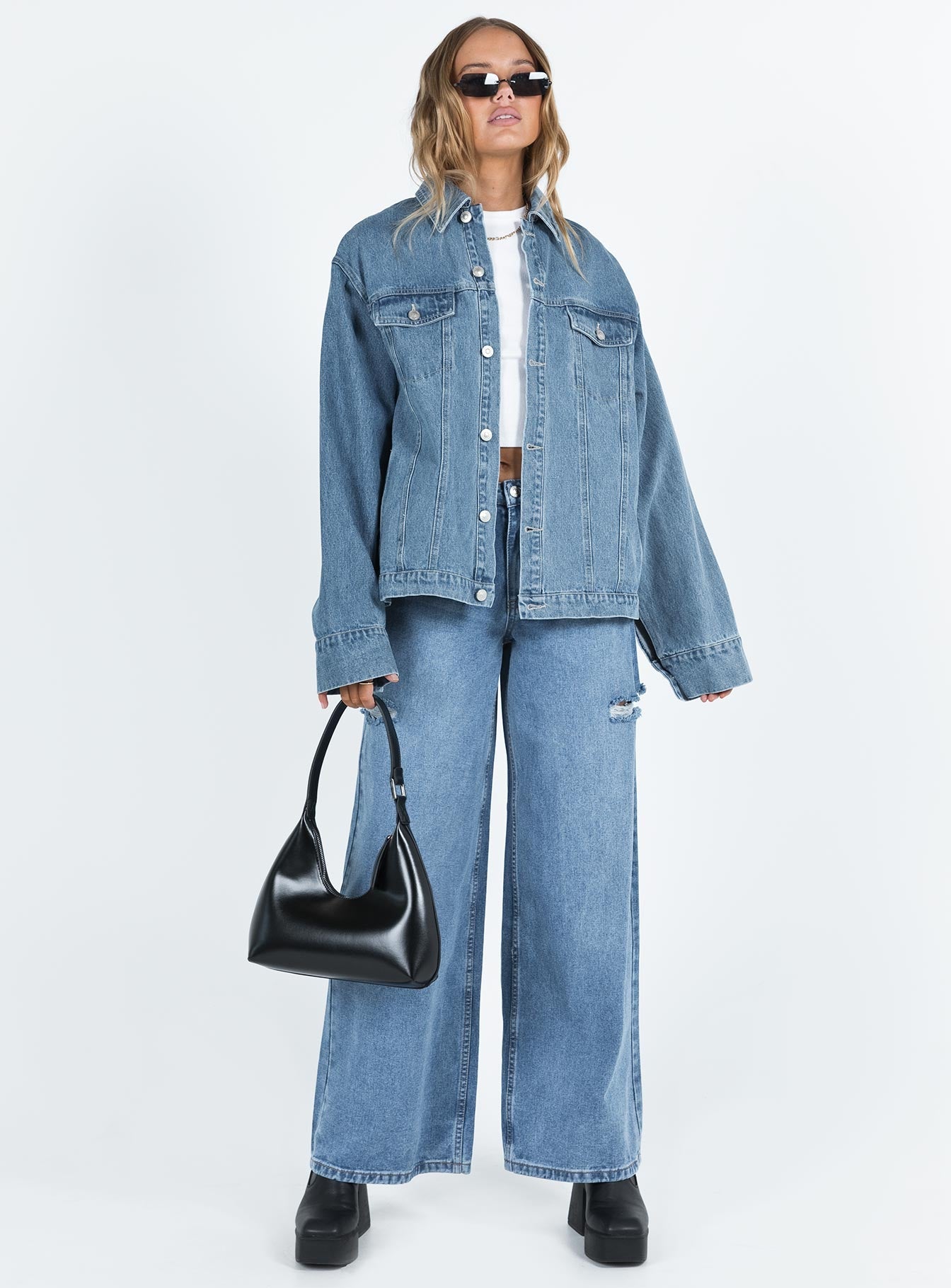 Ward Mid Wash Denim Jacket