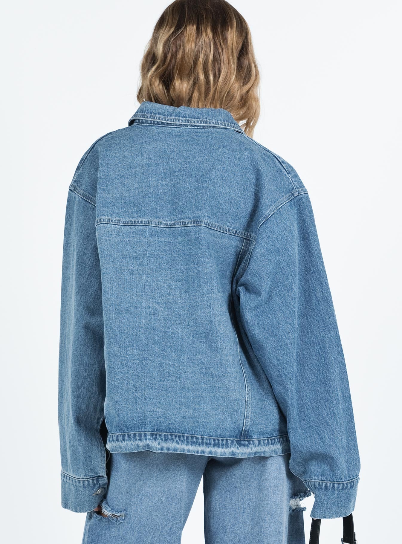 Ward Mid Wash Denim Jacket