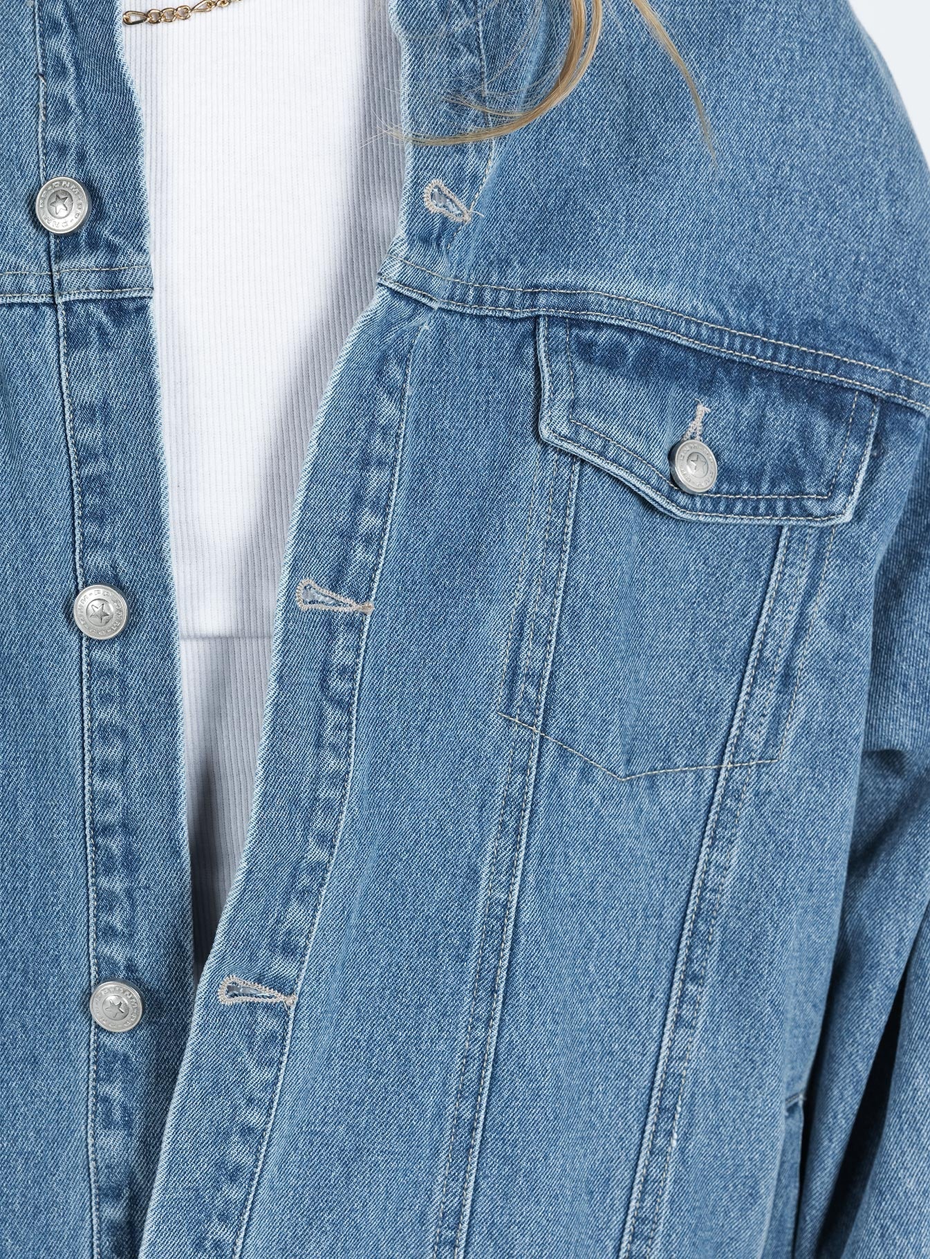 Ward Mid Wash Denim Jacket