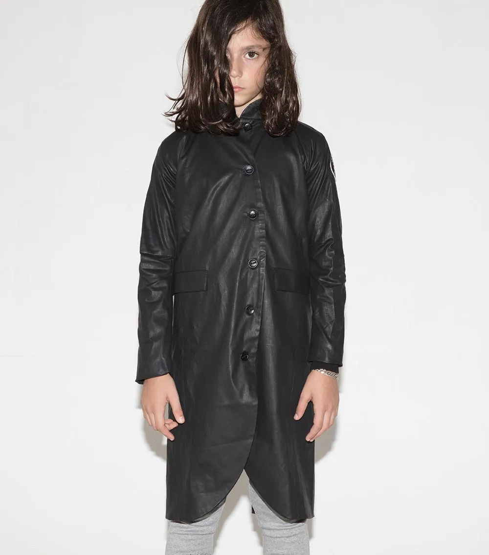 wax military coat