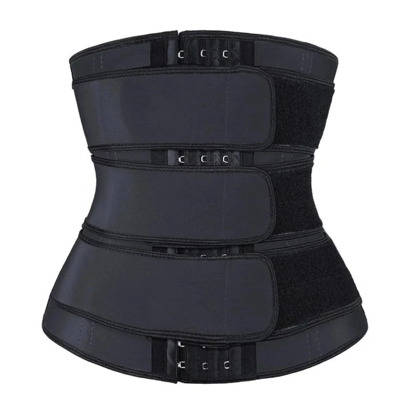 Women's Black Neoprene Waist Trainer Compression Body Shaper Slimmers