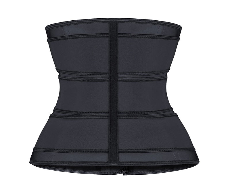 Women's Black Neoprene Waist Trainer Compression Body Shaper Slimmers