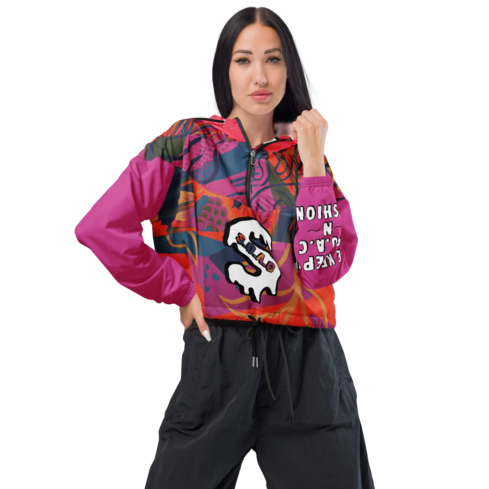 Women’s cropped windbreaker