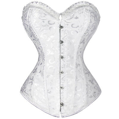 Women's Plus Size Women Sexy Push Up Shapewear Overbust Corset Bustier Corsets Waist Cincher Shaper Top Steel Boned Steampunk Bo