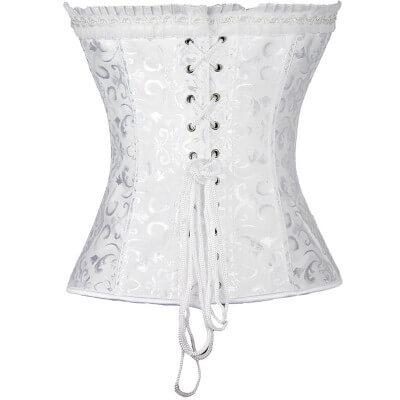 Women's Plus Size Women Sexy Push Up Shapewear Overbust Corset Bustier Corsets Waist Cincher Shaper Top Steel Boned Steampunk Bo