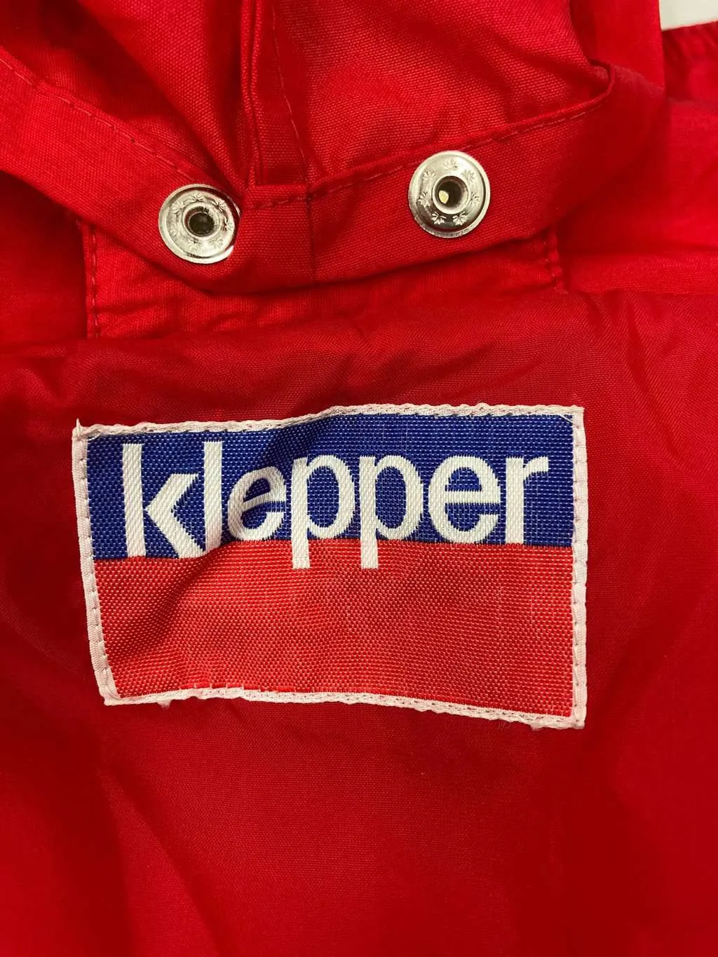 Womens vintage 80s Klepper ski jacket red and white – Medium