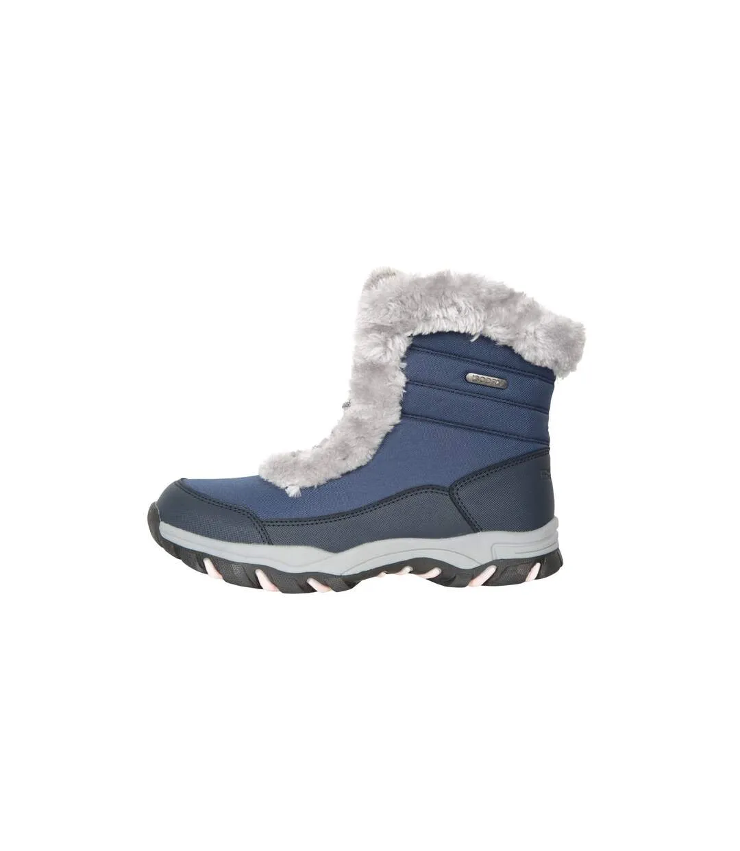 Womens/ladies ohio thermal short shaft snow boots blue Mountain Warehouse