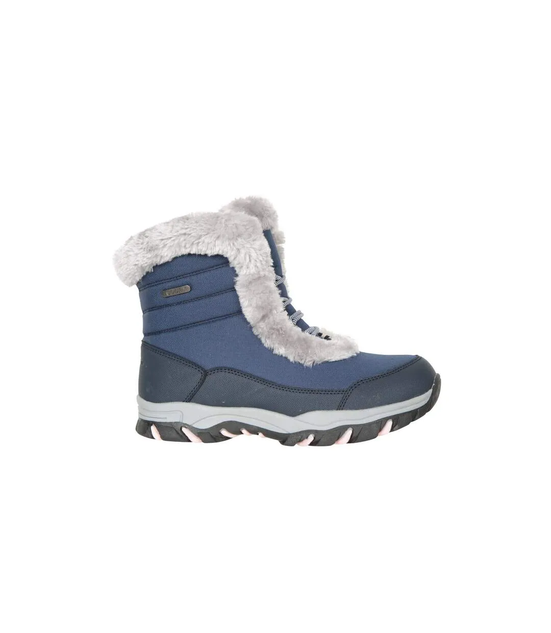 Womens/ladies ohio thermal short shaft snow boots blue Mountain Warehouse